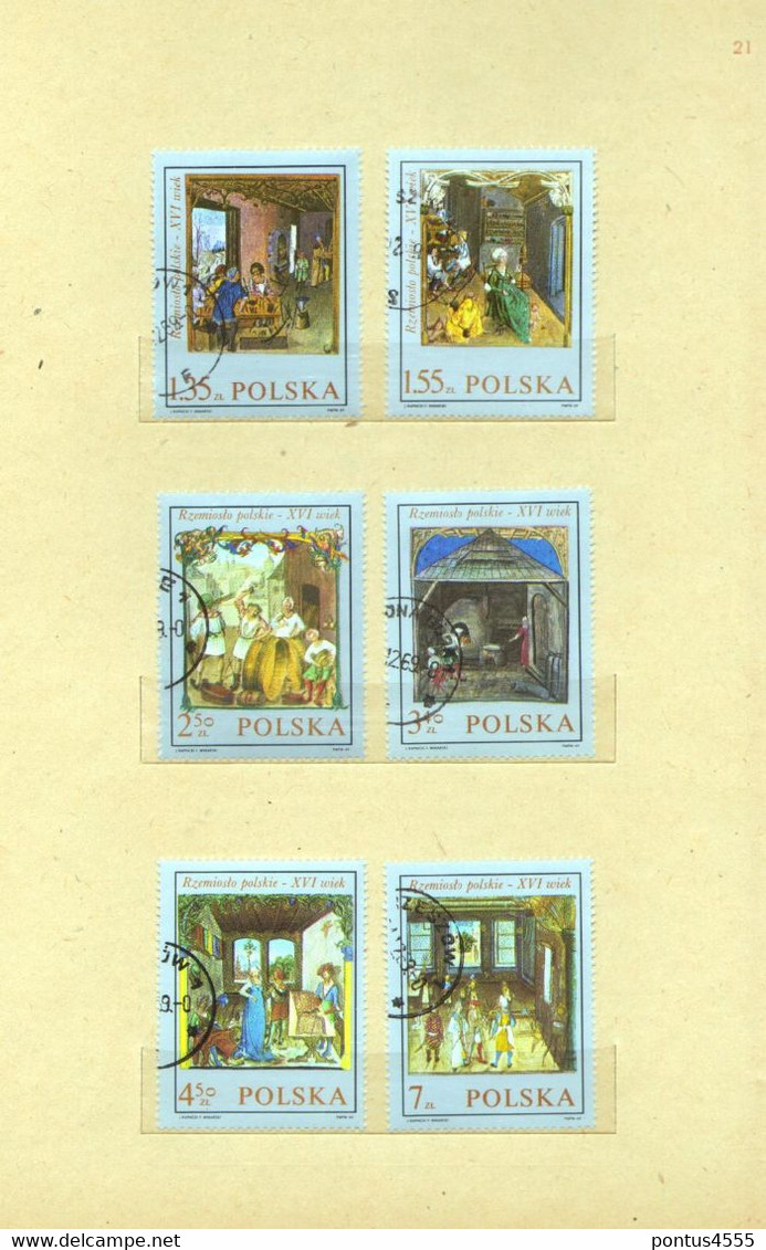 Poland collection 1968-1969 CTO