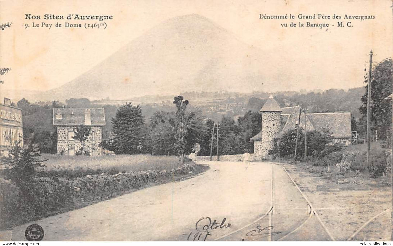 Puy De Dôme         63         Dénommé Le Grand-Père . Vu De La Braque   (voir Scan) - Sonstige & Ohne Zuordnung