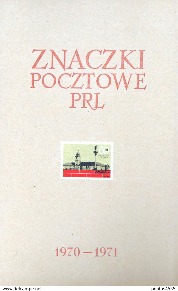 Poland Collection 1970-1971 CTO+MNH - Années Complètes