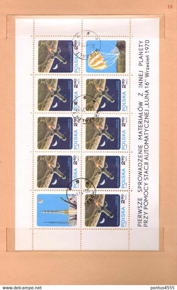 Poland collection 1970-1971 CTO+MNH