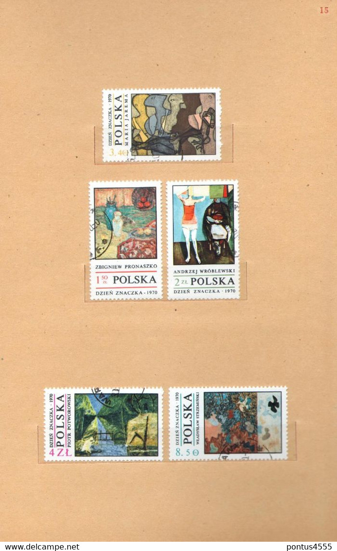 Poland collection 1970-1971 CTO+MNH