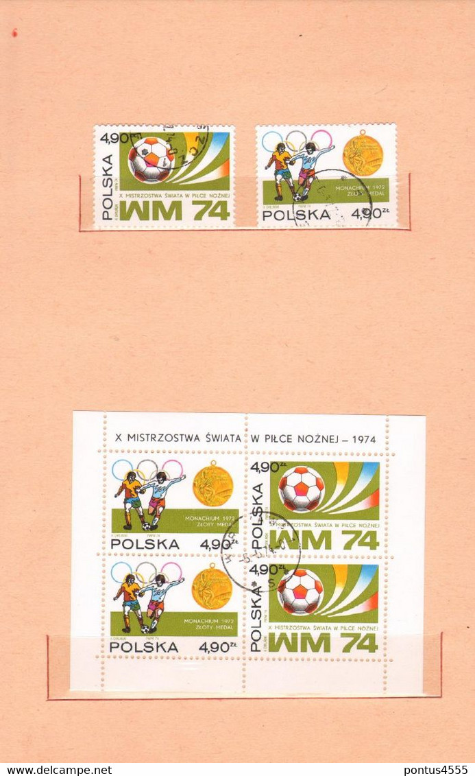 Poland collection 1974-1975 CTO