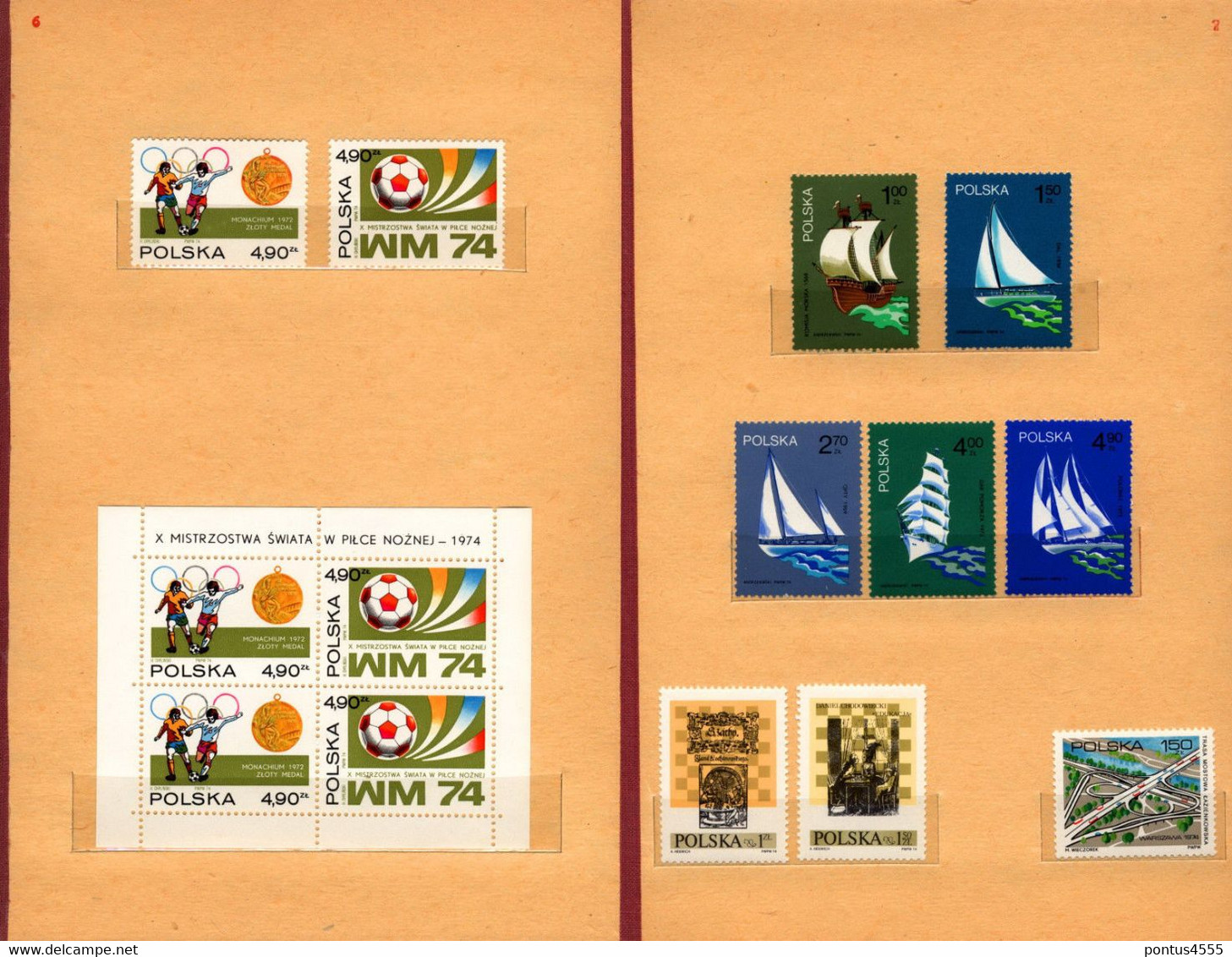 Poland Collection 1974-1975 MNH - Années Complètes