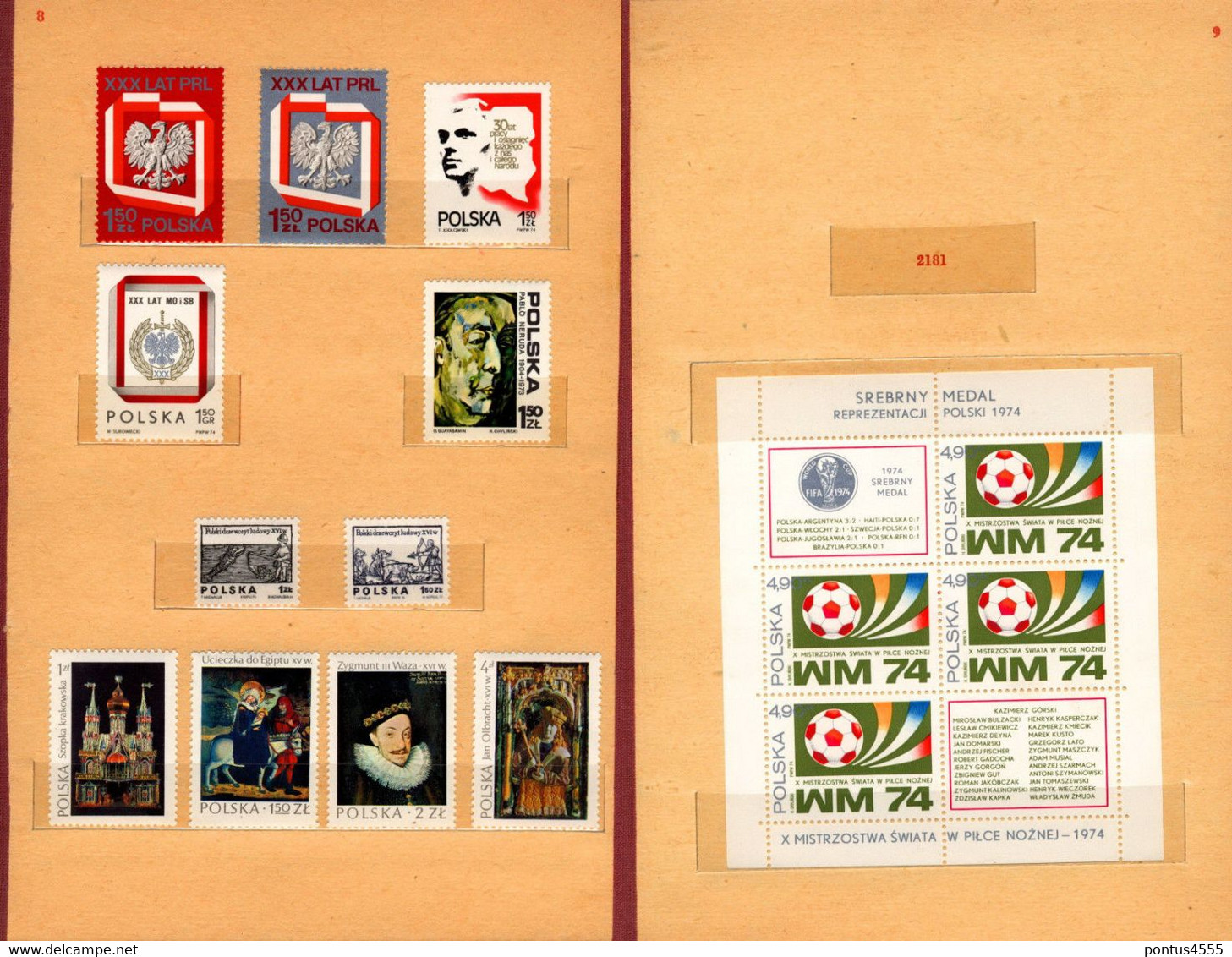 Poland Collection 1974-1975 MNH - Années Complètes