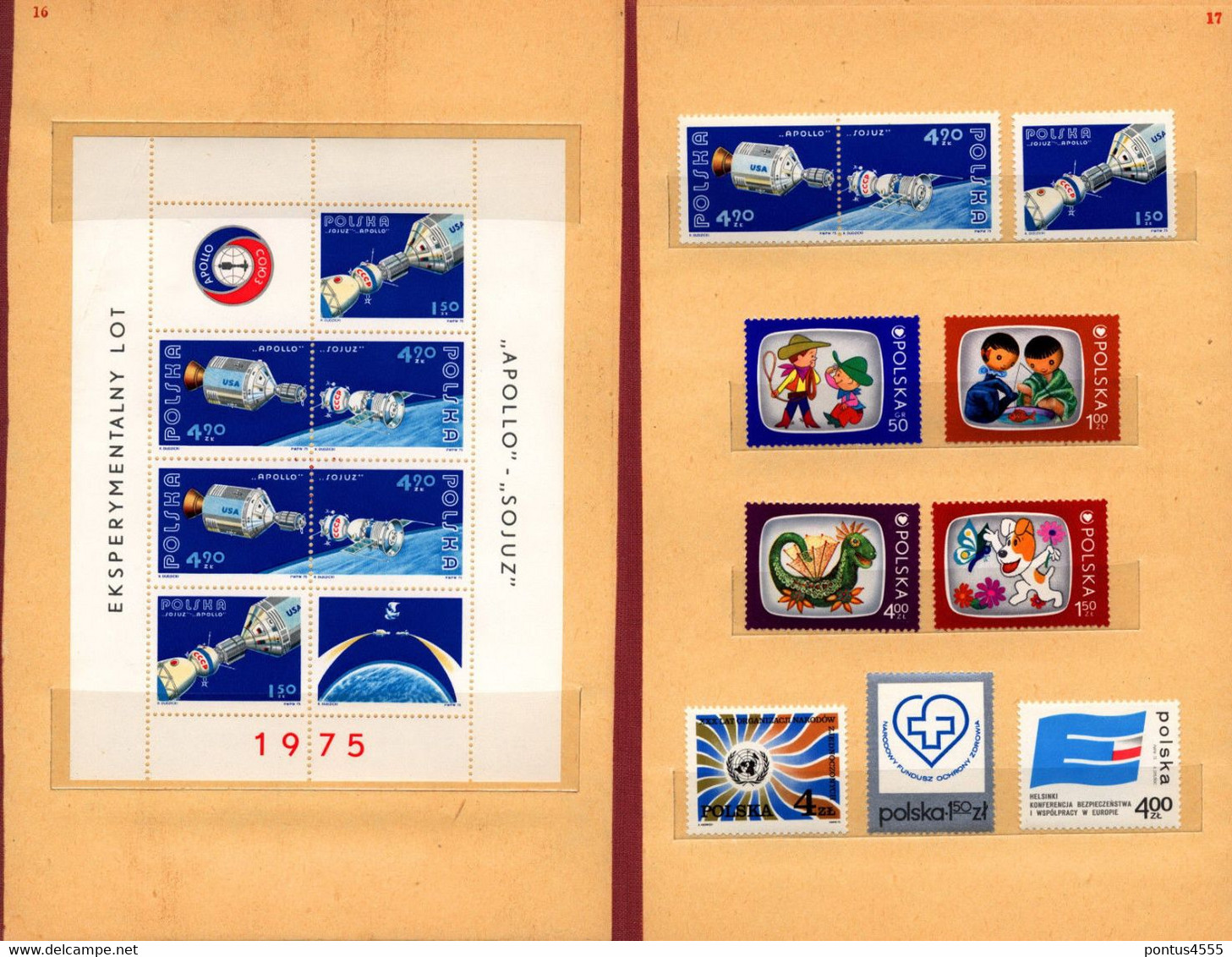 Poland collection 1974-1975 MNH