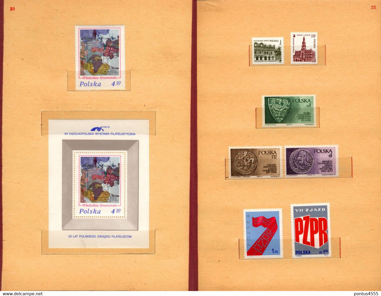 Poland collection 1974-1975 MNH