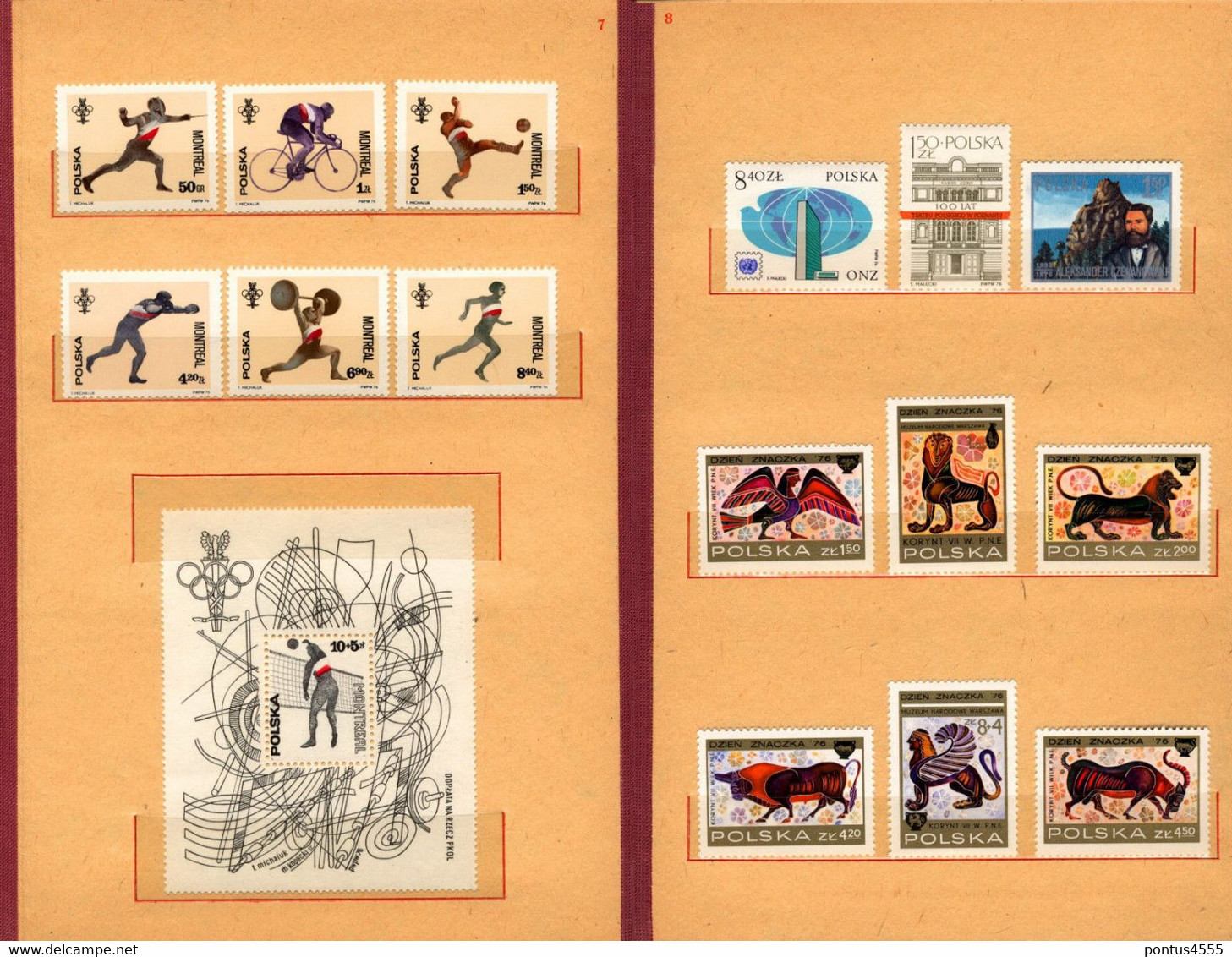 Poland Collection 1976-1977 MNH - Años Completos