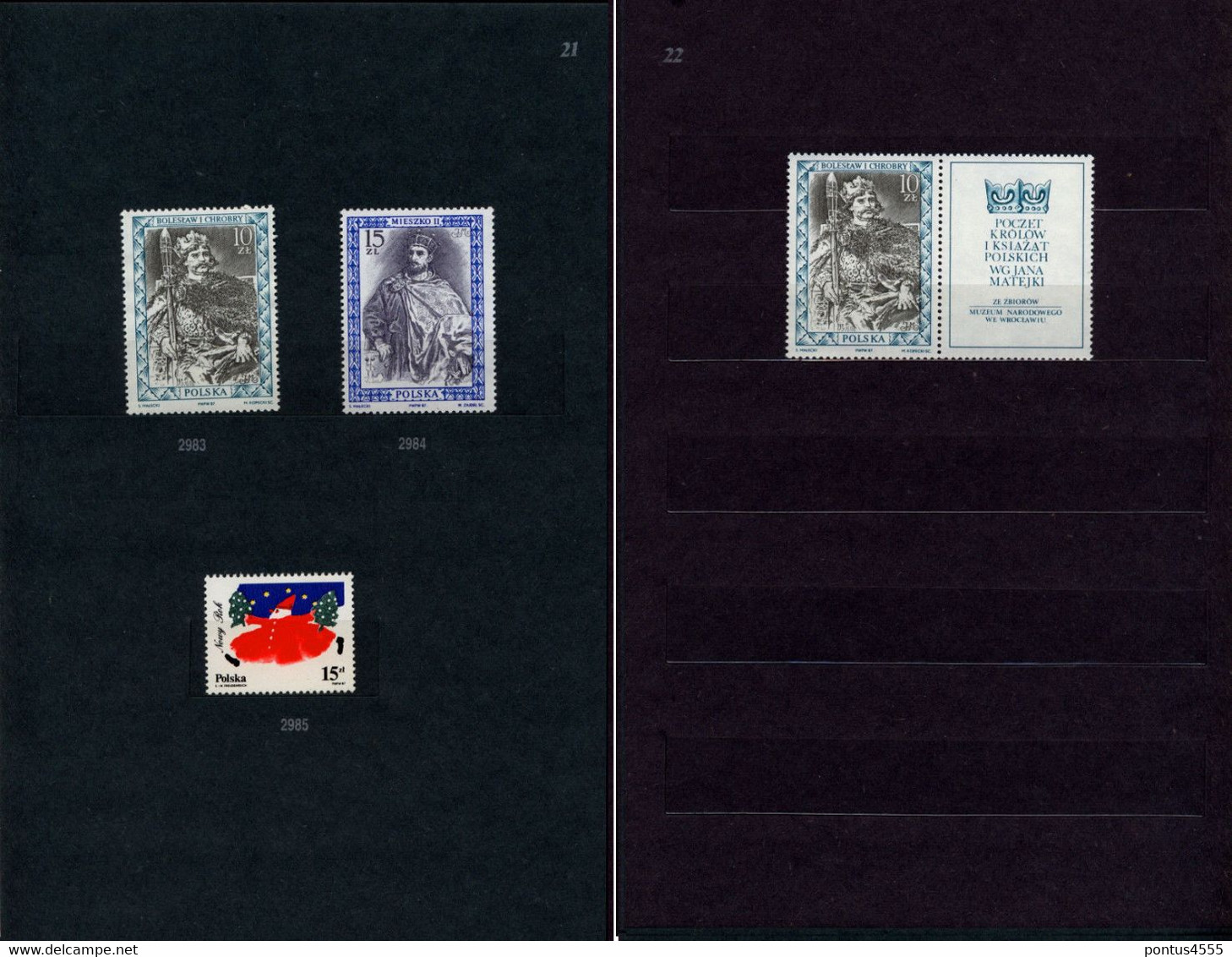 Poland collection 1986-1987 MNH