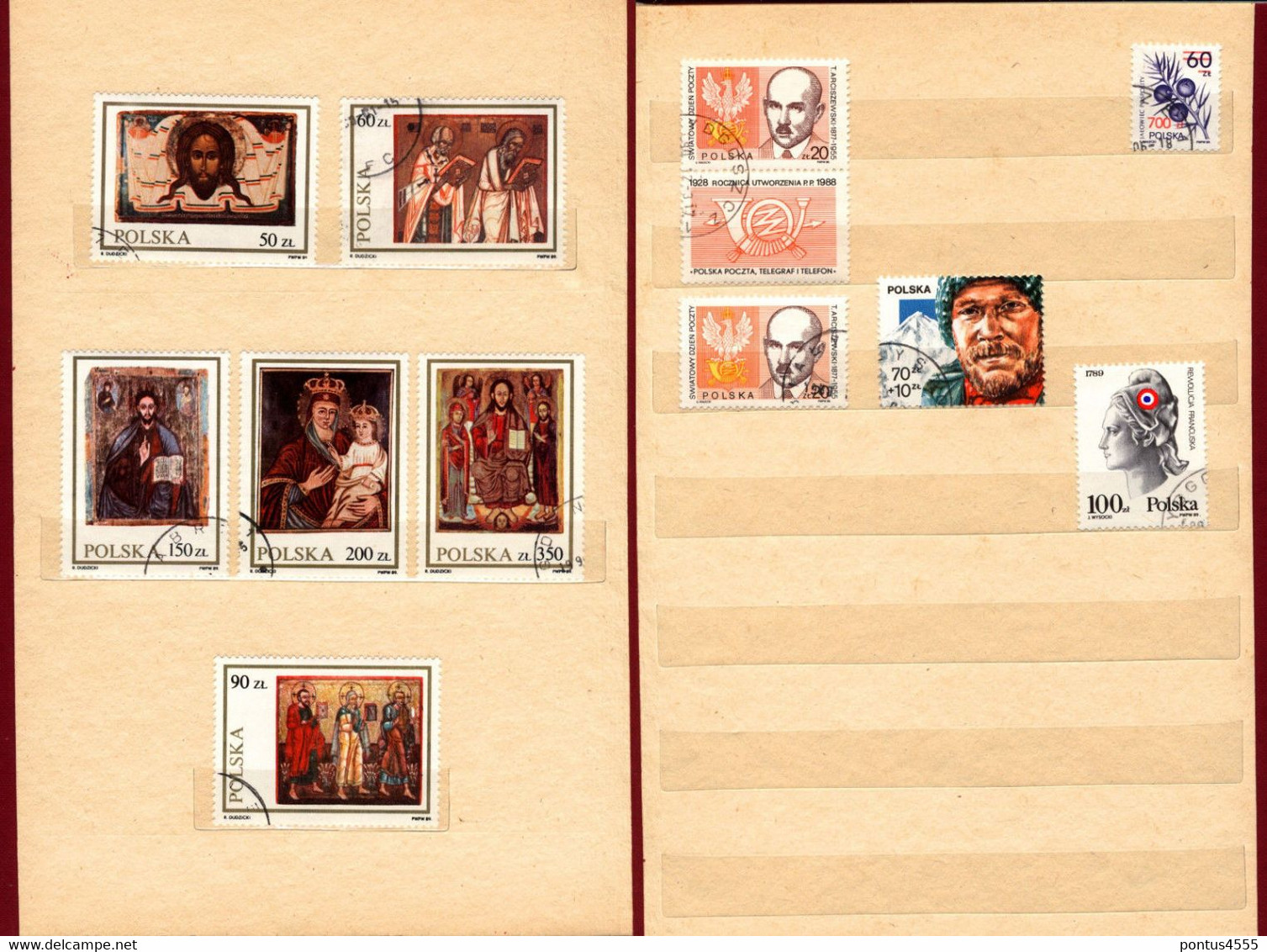 Poland collection 1988-1989 CTO+MNH