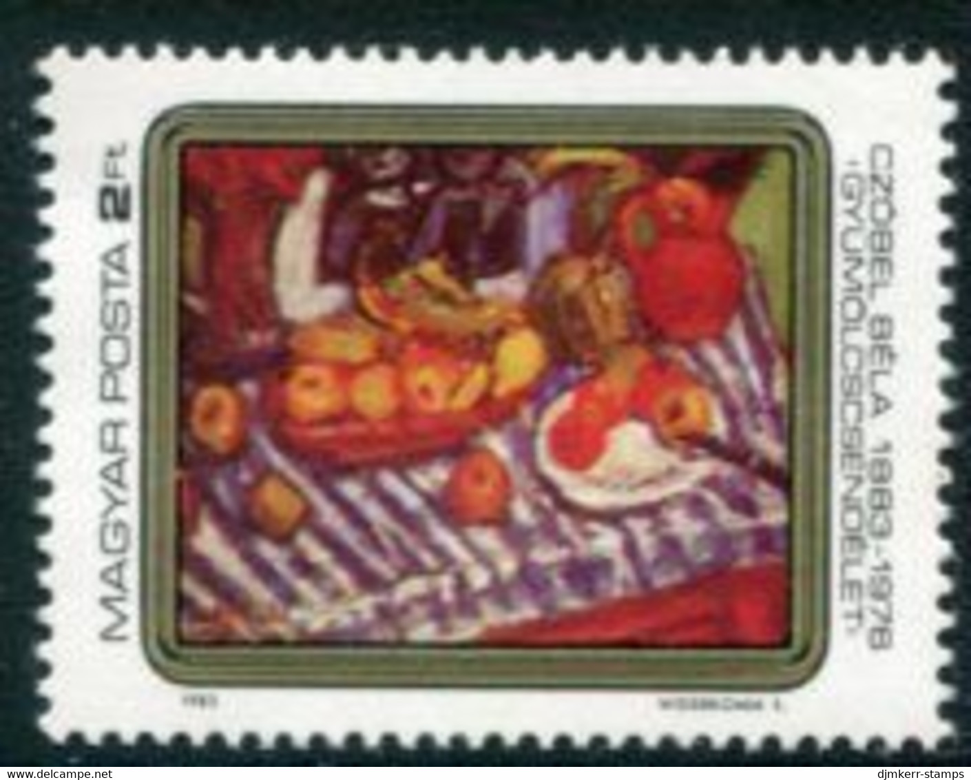 HUNGARY 1983 Czobel Centenary MNH / **.  Michel  3635 - Neufs