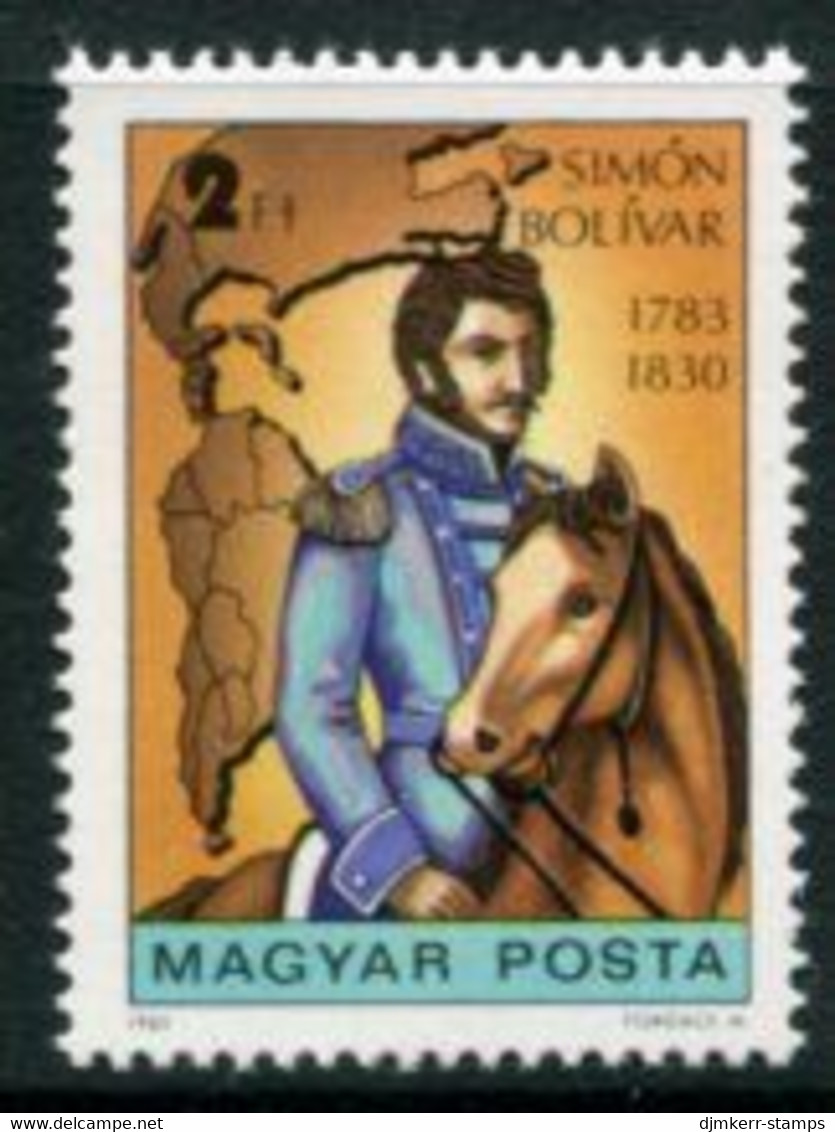 HUNGARY 1983 Bolivar Bicentenary MNH / **.  Michel  3621 - Neufs