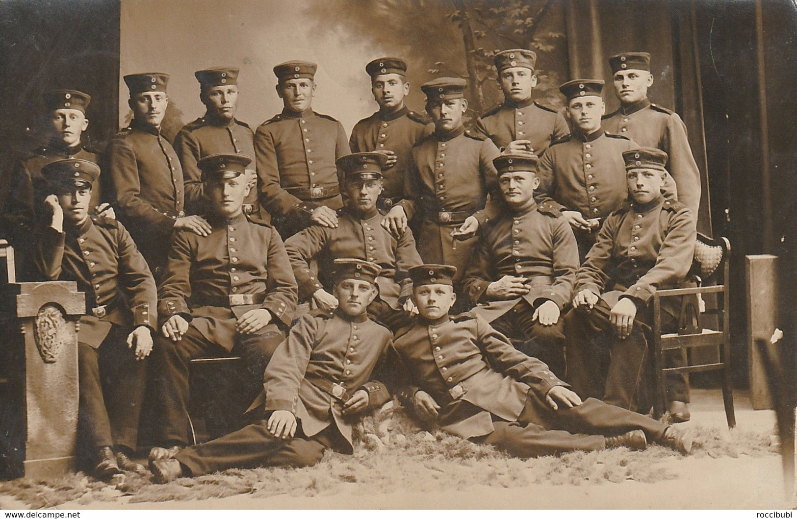 Soldaten Foto AK, Esslingen - Personen