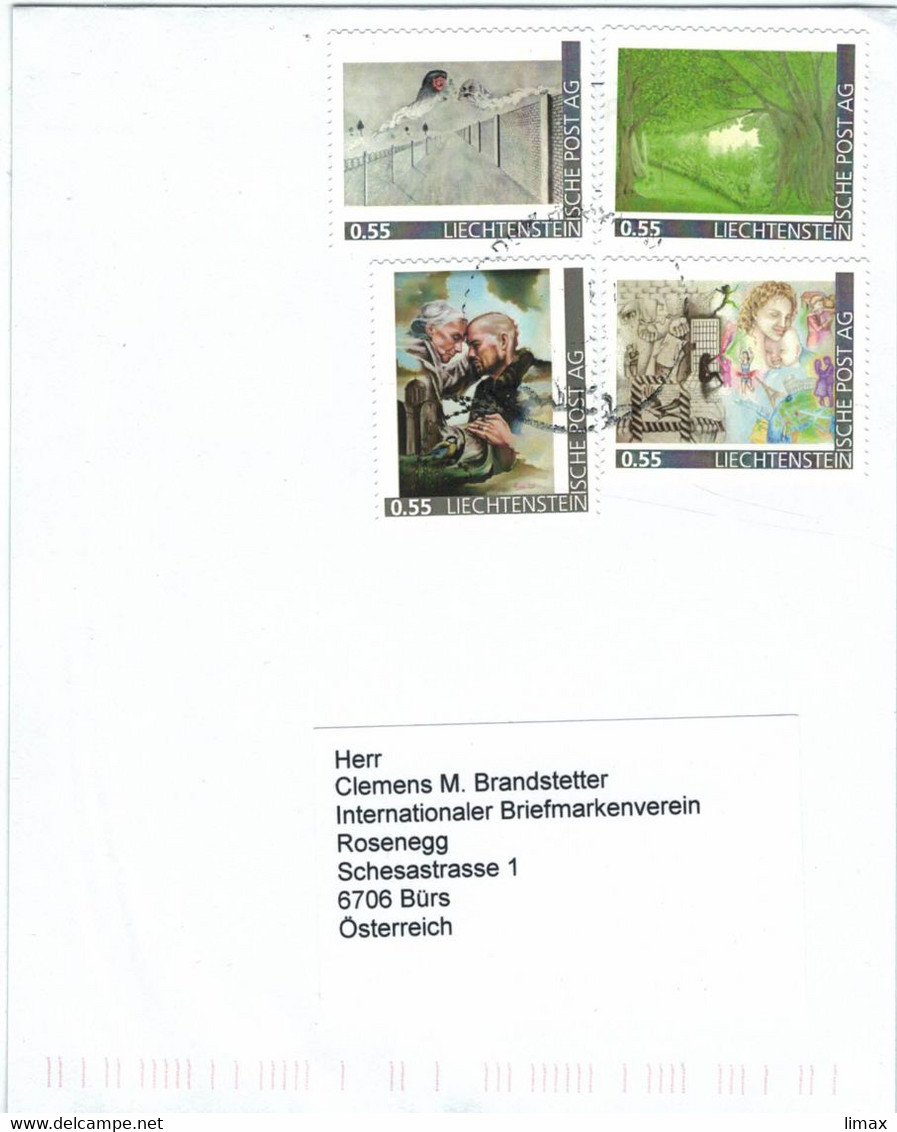 BST Lotos-Blume Wind Geist Schneegeist Mauer Winter Freigang - Wald - Verzeihung Gefängnis Entlassung Stacheldraht - Storia Postale