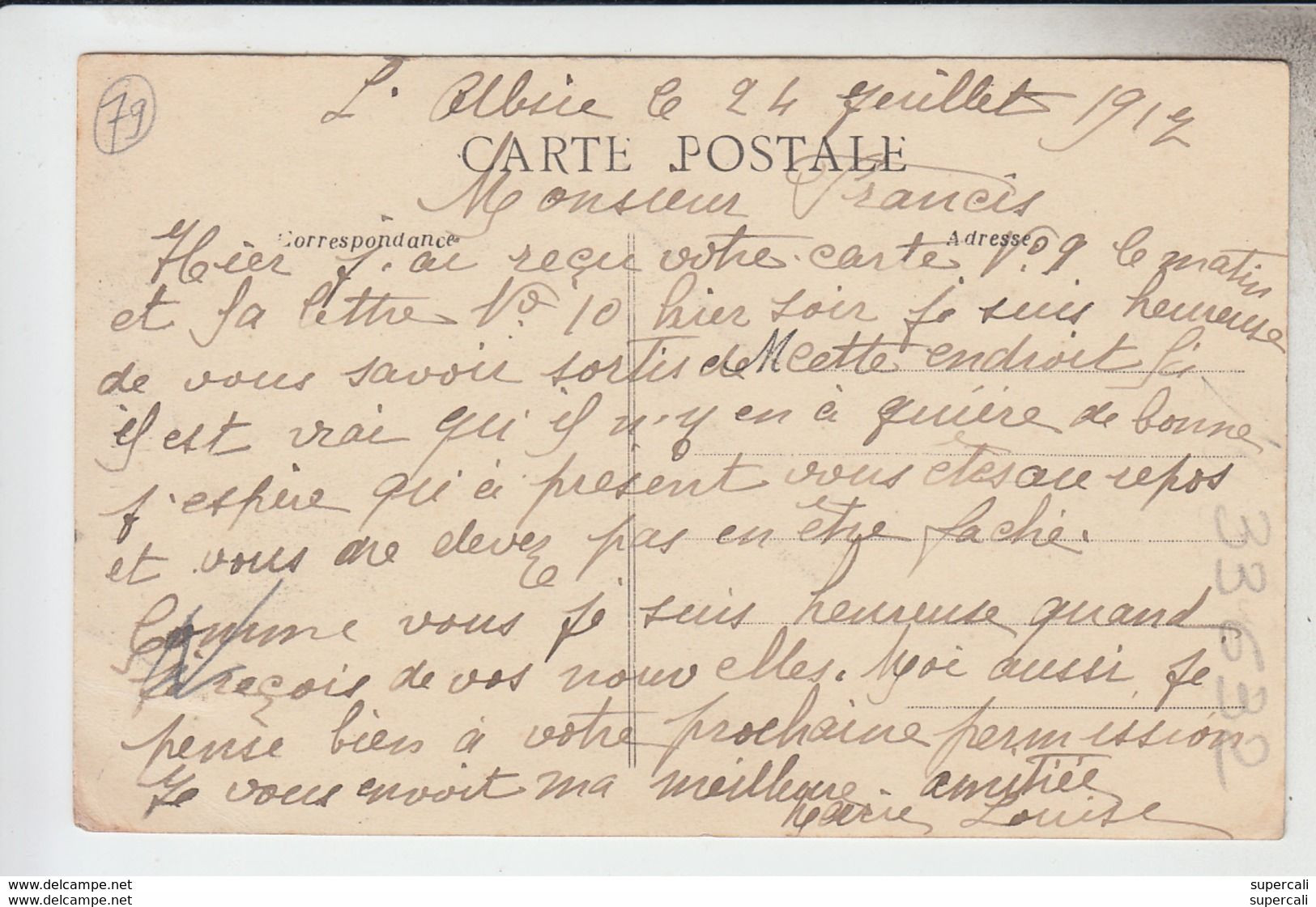 RT33.632  L'ABSIE .DEUX-SEVRES.VILLA LEON N°  80 E.CORDIER EDIT - L'Absie