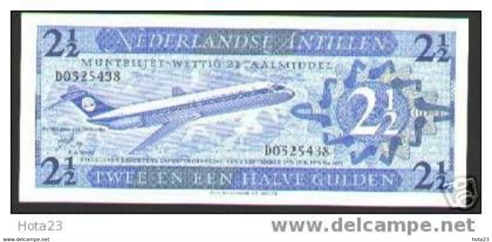 Netherland Antillen 2.5 G,UNC   AIRPLANE - Antillas Neerlandesas (...-1986)