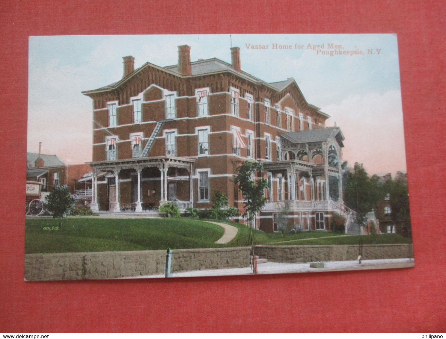 Vassar Home For Aged Men Poughkeepsie  New York    Ref  4973 - Catskills