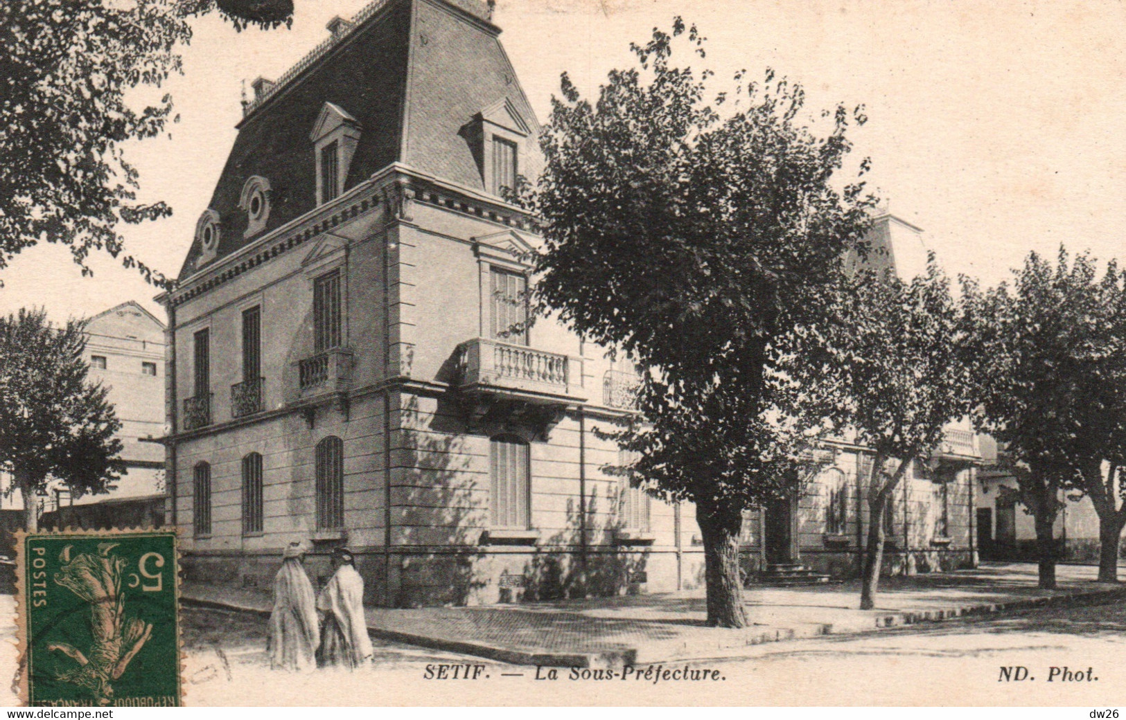 Sétif (Algérie) La Sous-Préfecture - Carte ND Phot.  N° 132 - Setif