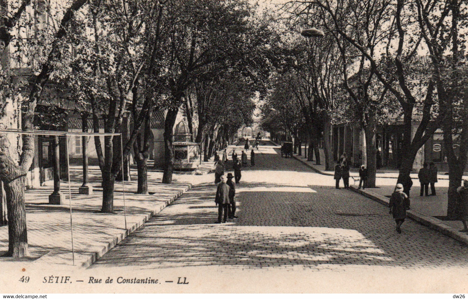 Sétif (Algérie) Rue De Constantine - Carte LL  N° 49 - Sétif