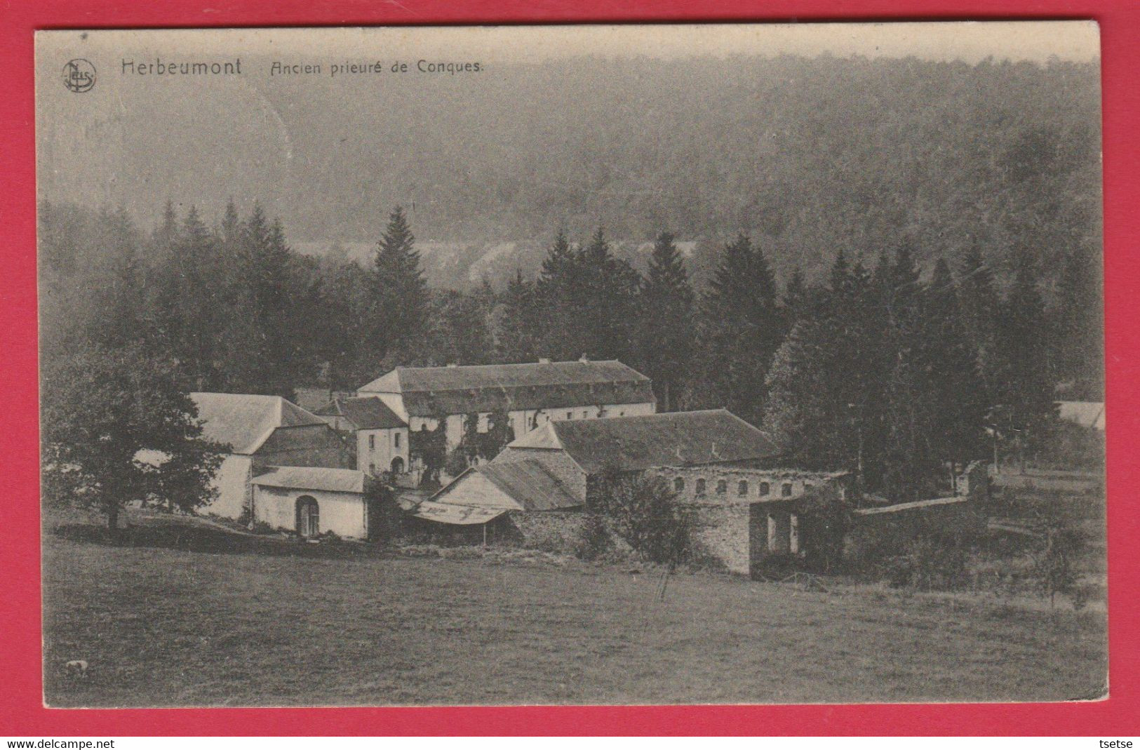 Herbeumont - Ancien Prieuré De Conques - 191?  ( Voir Verso ) - Herbeumont