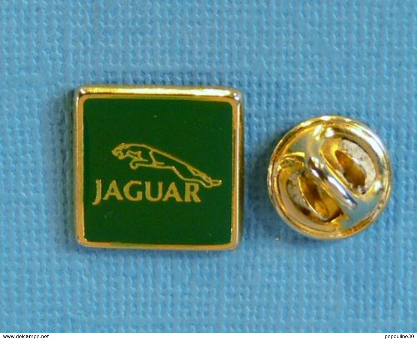 1 PIN'S //  ** LOGO / JAGUAR / EMBLÈME JAGUAR BONDISSANT ** - Jaguar