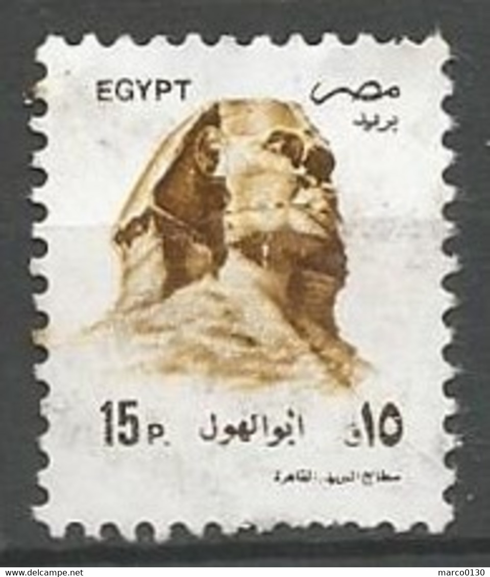 EGYPTE  N° 1497 OBLITERE - Usati