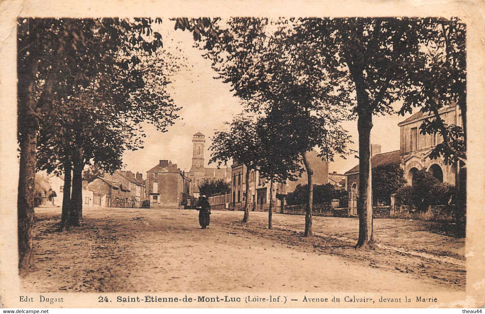 ¤¤   -  SAINT-ETIENNE-de-MONTLUC   -  Avenue Du Calvaire, Devant La Mairie         -   ¤¤ - Saint Etienne De Montluc