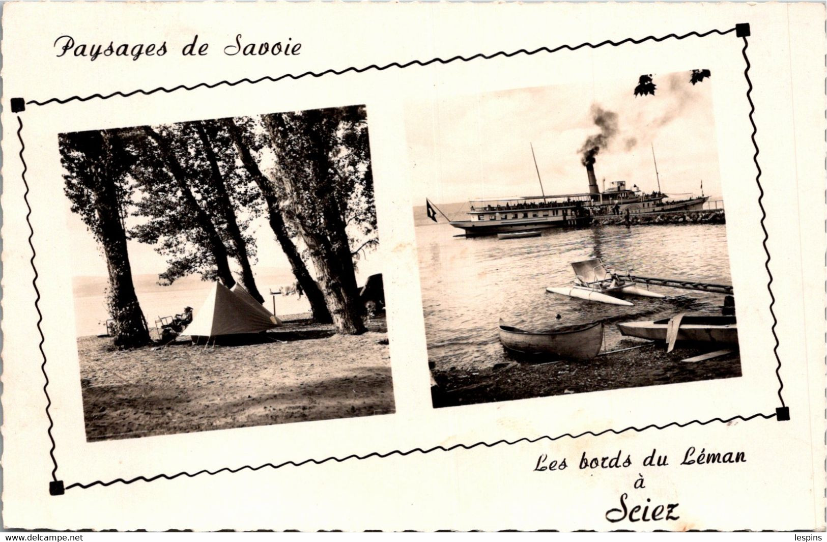 74 - SCIEZ --  Les Bords Du Léman - 2 Vues - Sciez