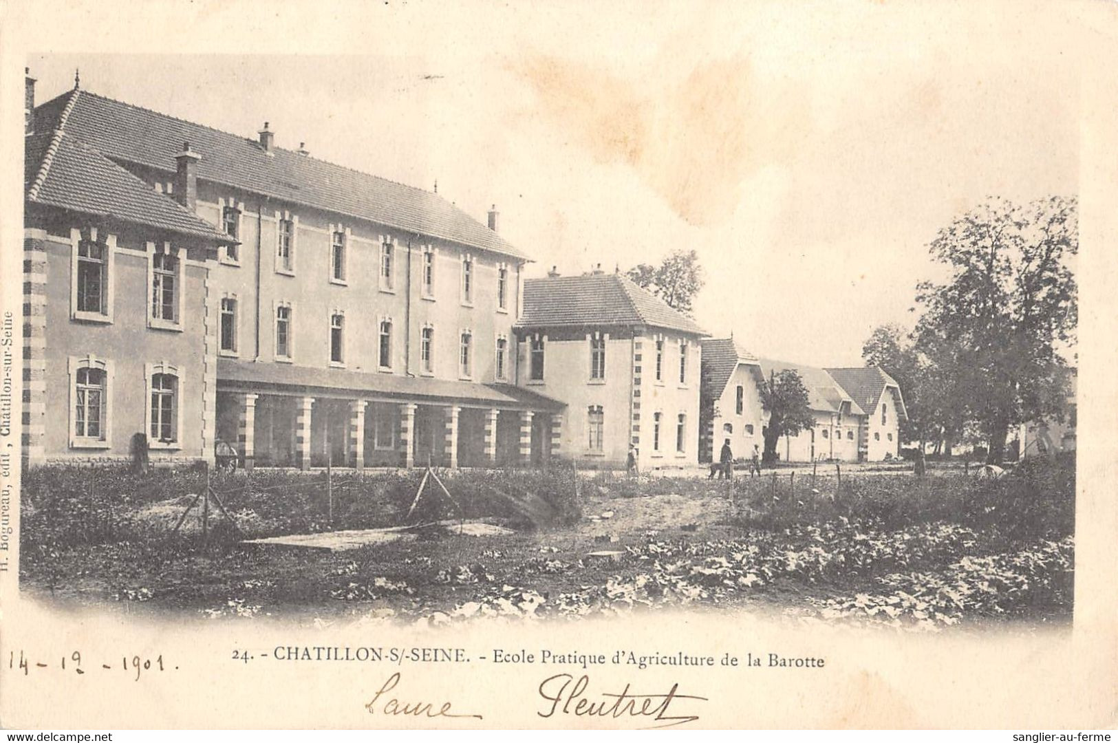 CPA 21 CHATILLON SUR SEINE ECOLE PRATIQUE D'AGRICULTURE DE LA BAROTTE - Chatillon Sur Seine