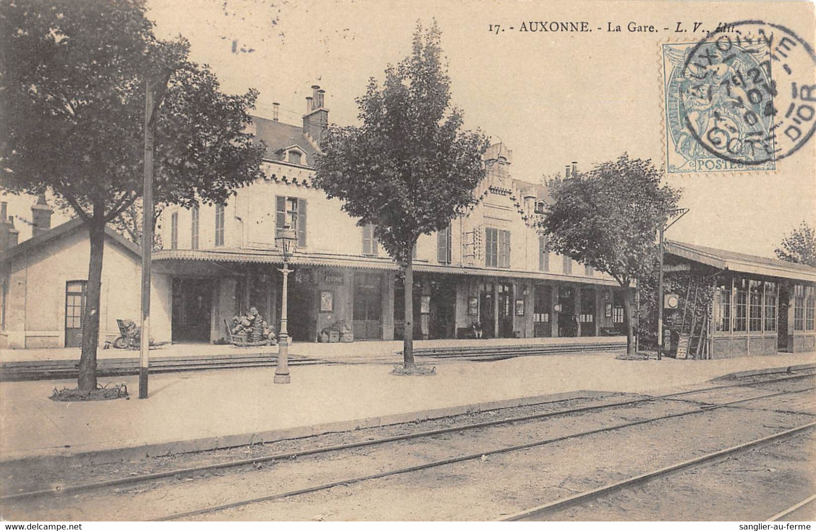 CPA 21 AUXONNE LA GARE - Auxonne