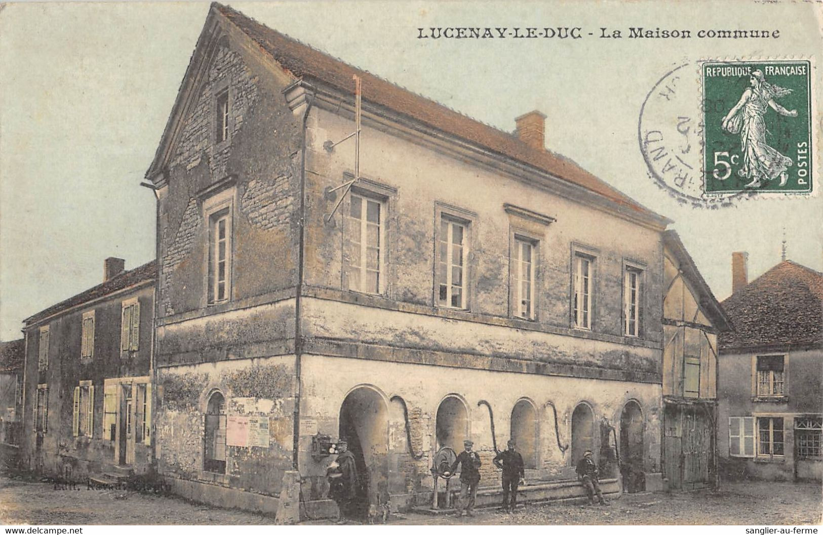 CPA 21 LUCENAY LE DUC LA MAISON COMMUNE - Andere & Zonder Classificatie