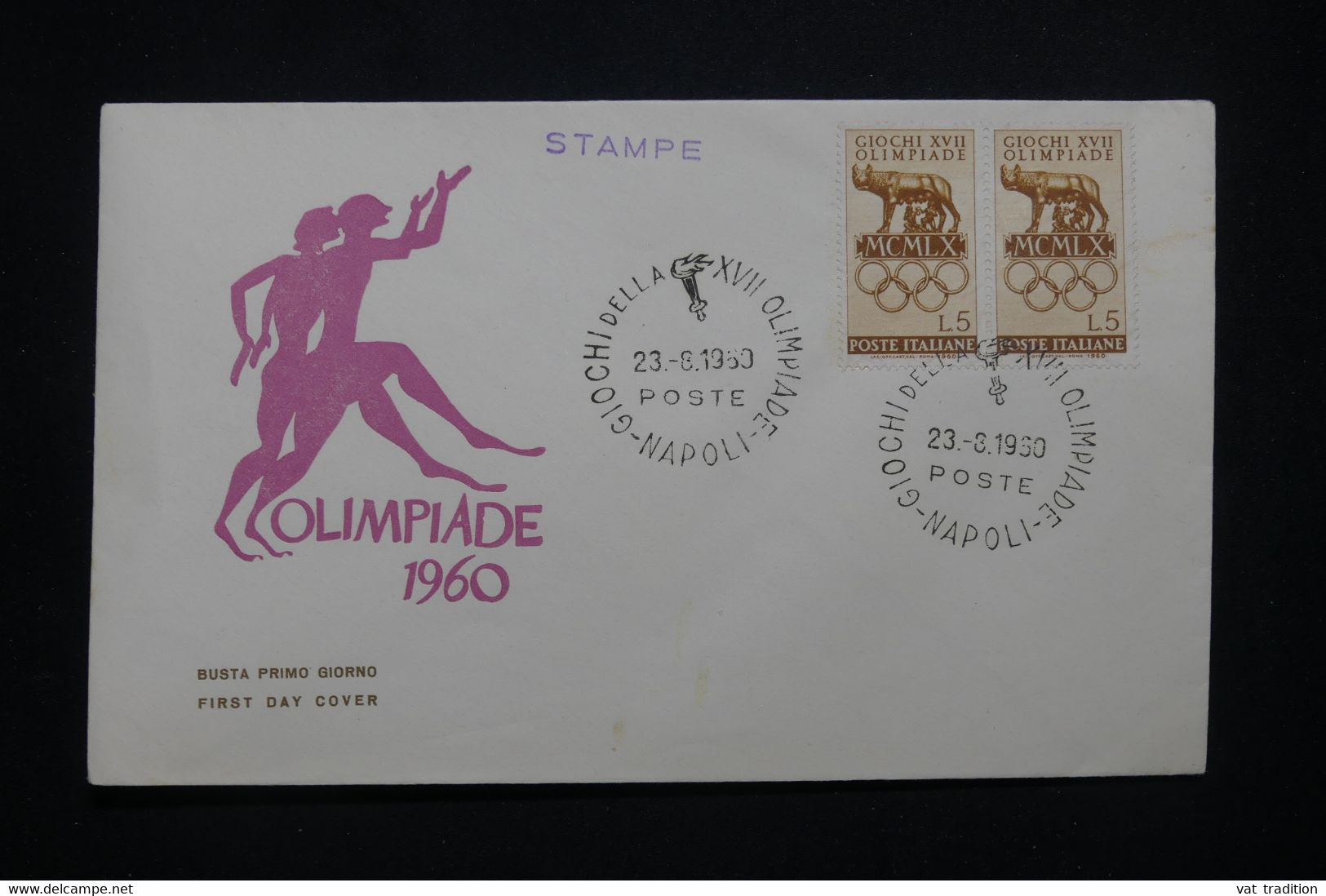 ITALIE - Enveloppe FDC En 1960 - Jeux Olympiques - L 99701 - F.D.C.