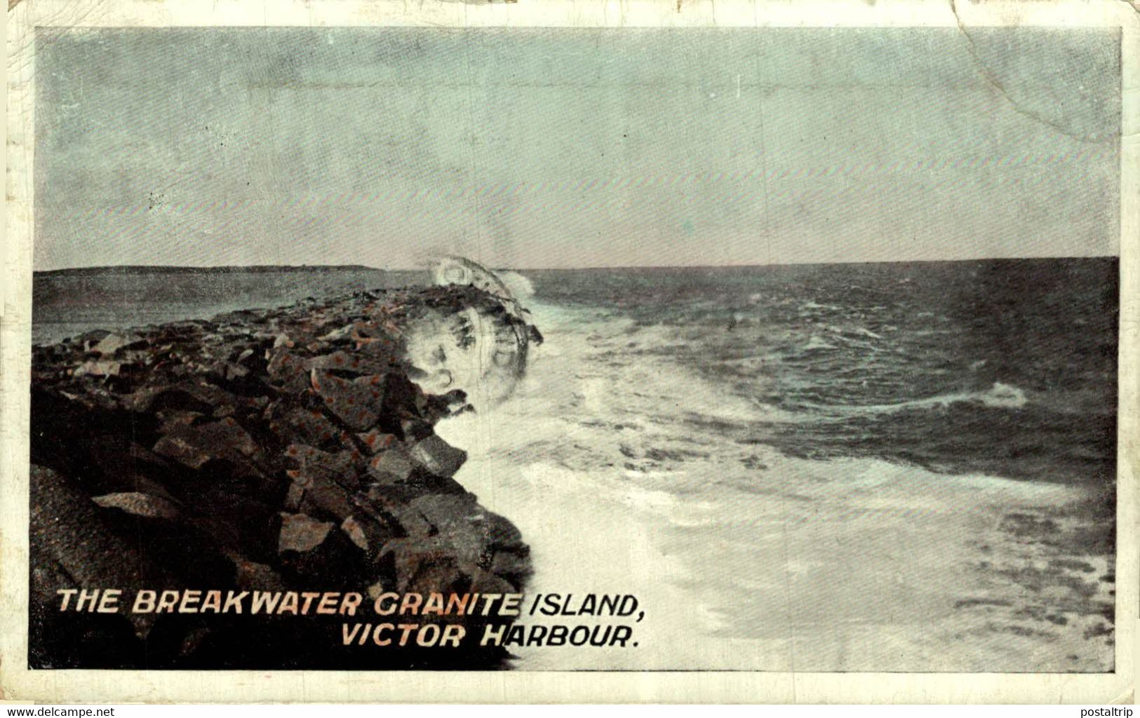 The Breakwater, Victor Harbour, S.A. GRANITE ISLAND    AUSTRALIA - Andere & Zonder Classificatie
