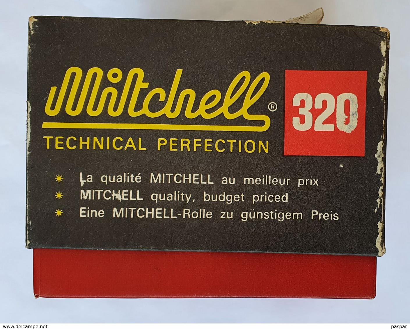 Ancien moulinet Mitchell 320 Avec sa boite et sa notice 1973