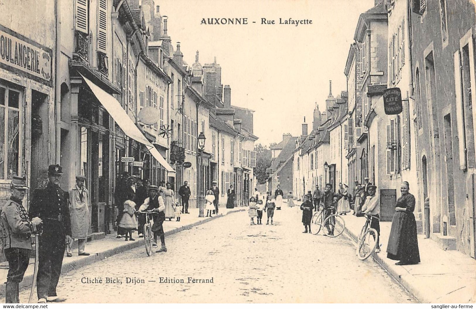 CPA 21 AUXONNE RUE LAFAYETTE - Auxonne