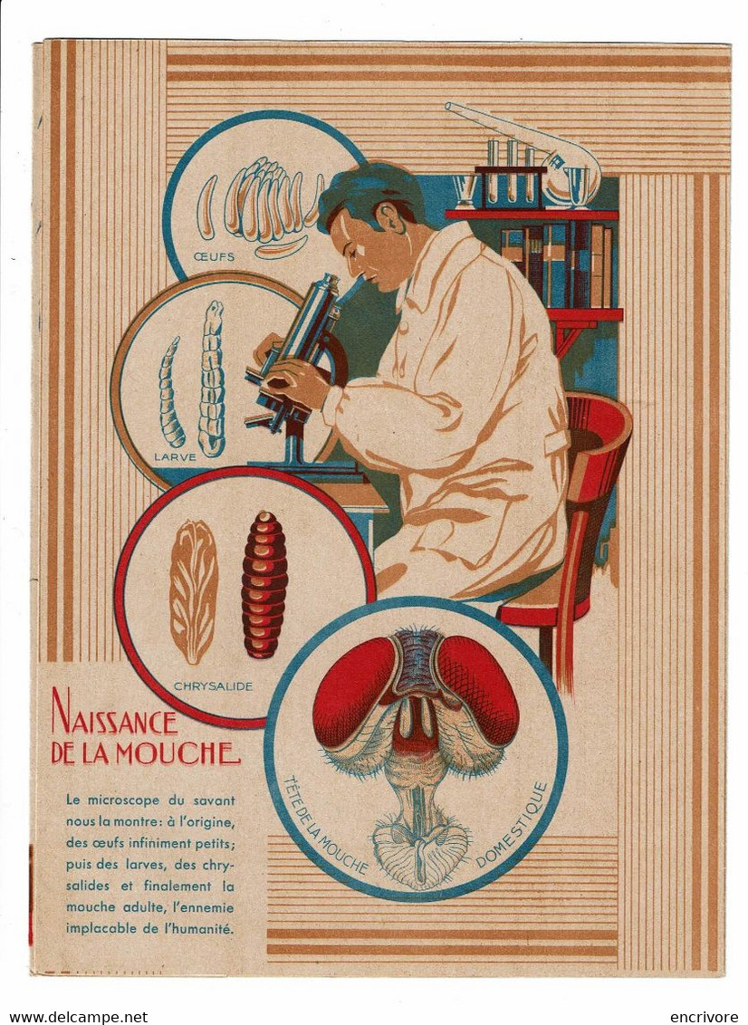 Protège Cahier AEROXON Croisade Contre Les Mouches Chevalier ILLUSTRE - Agriculture