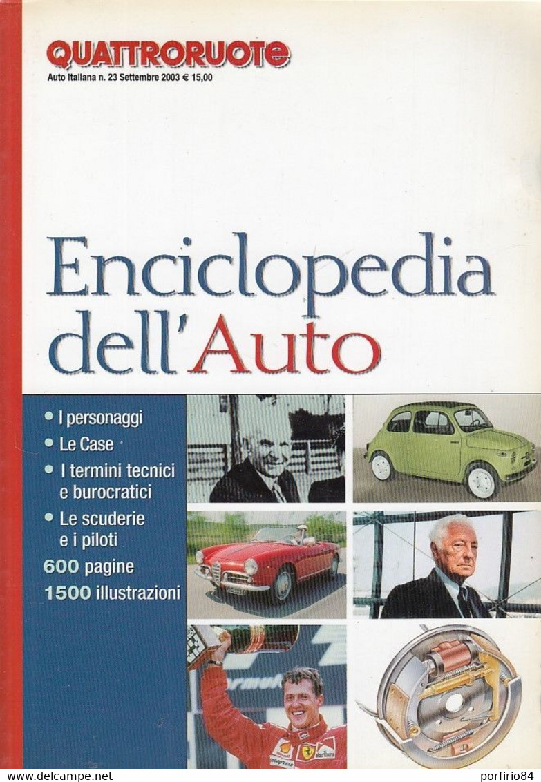 QUATTRORUOTE ENCICLOPEDIA DELL'AUTO - 2003 - Moteurs