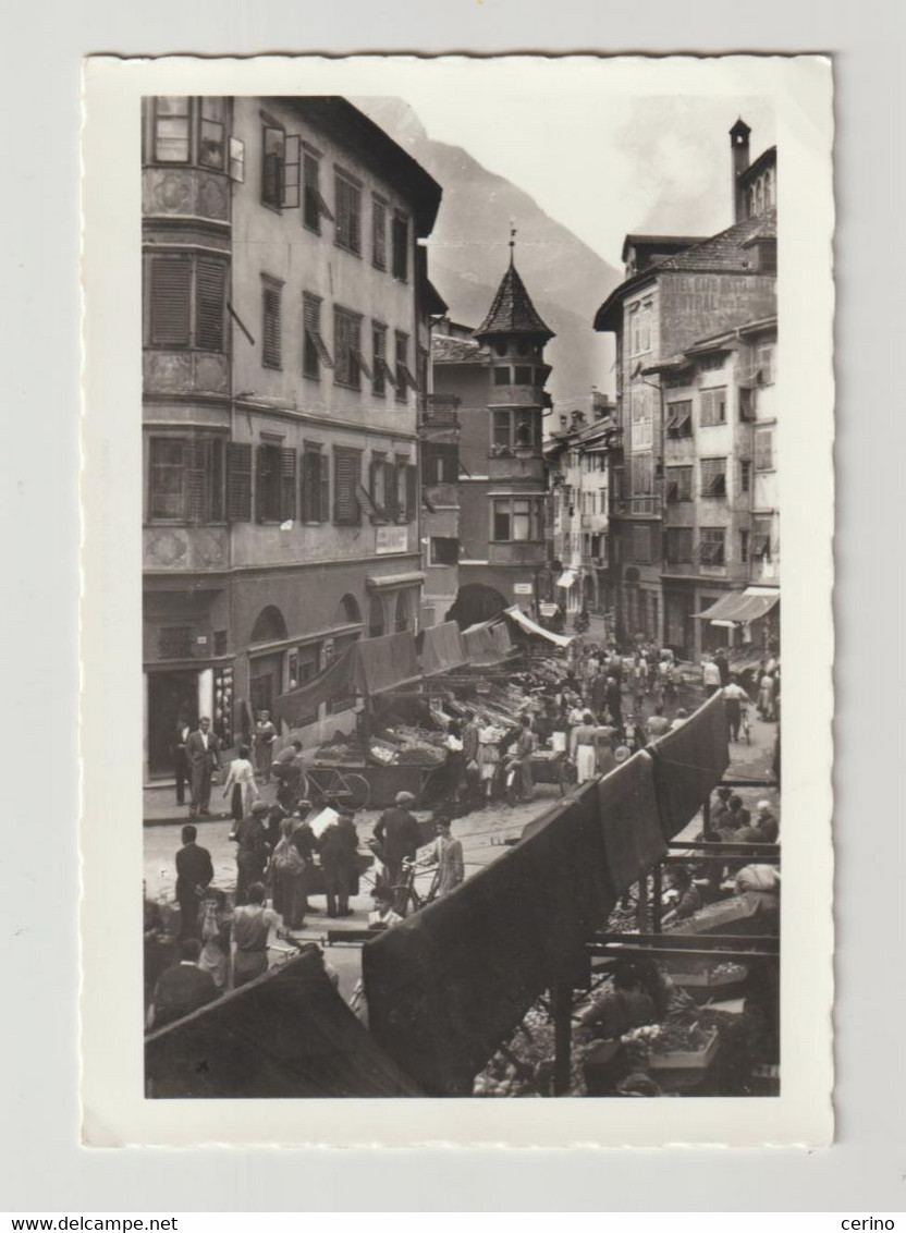 BOLZANO:  PIAZZA  DELLE  ERBE  -  FOTO  -  FG - Halles