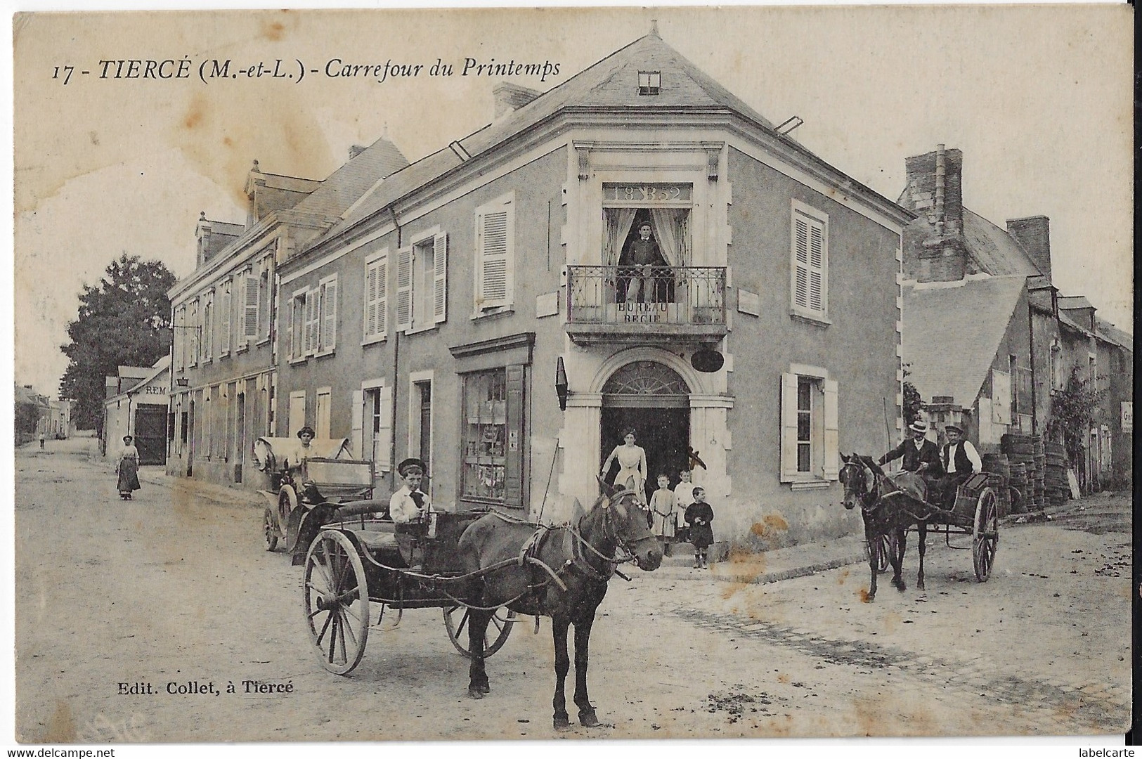 MAINE ET LOIRE 49.TIERCE CARREFOUR DU PRINTEMPS - Tierce