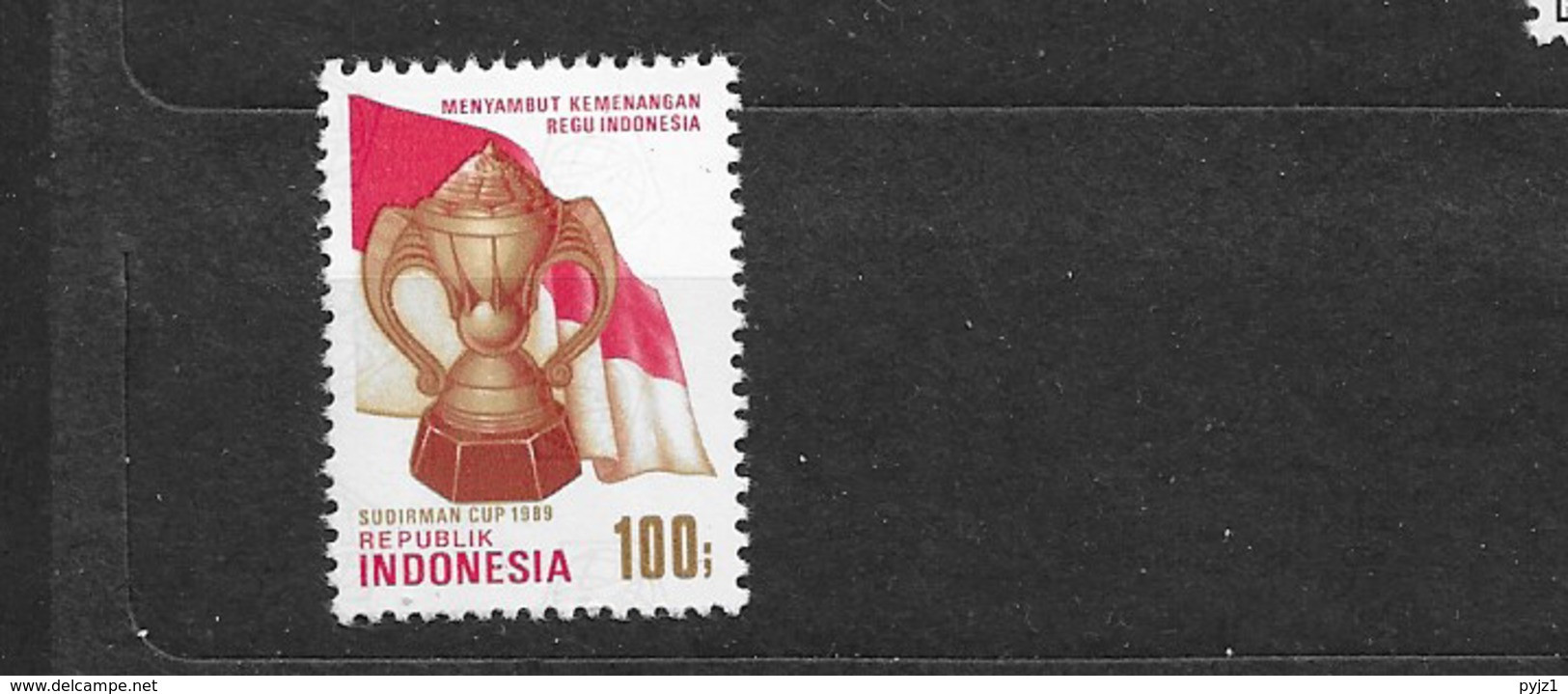 1989 MNH Indonesia, Michel 1302 Postfris** - Bádminton