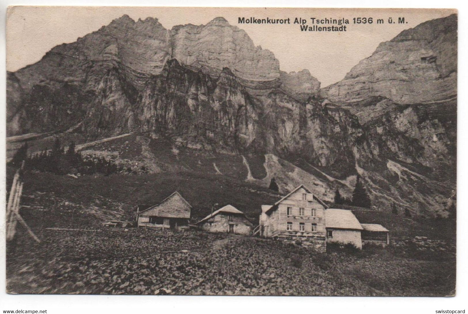 WALENSTADT Molkenkurort Alp Tschingla - Walenstadt