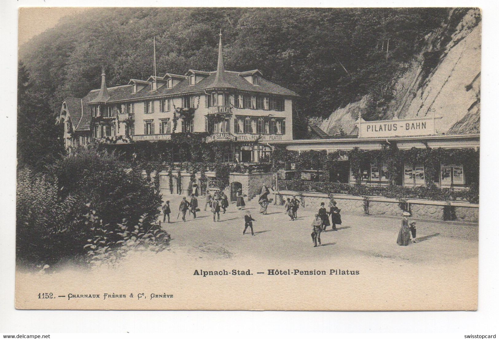 ALPNACHSTAD Hotel-Pension Pilatus Pilatus-Bahn - Alpnach