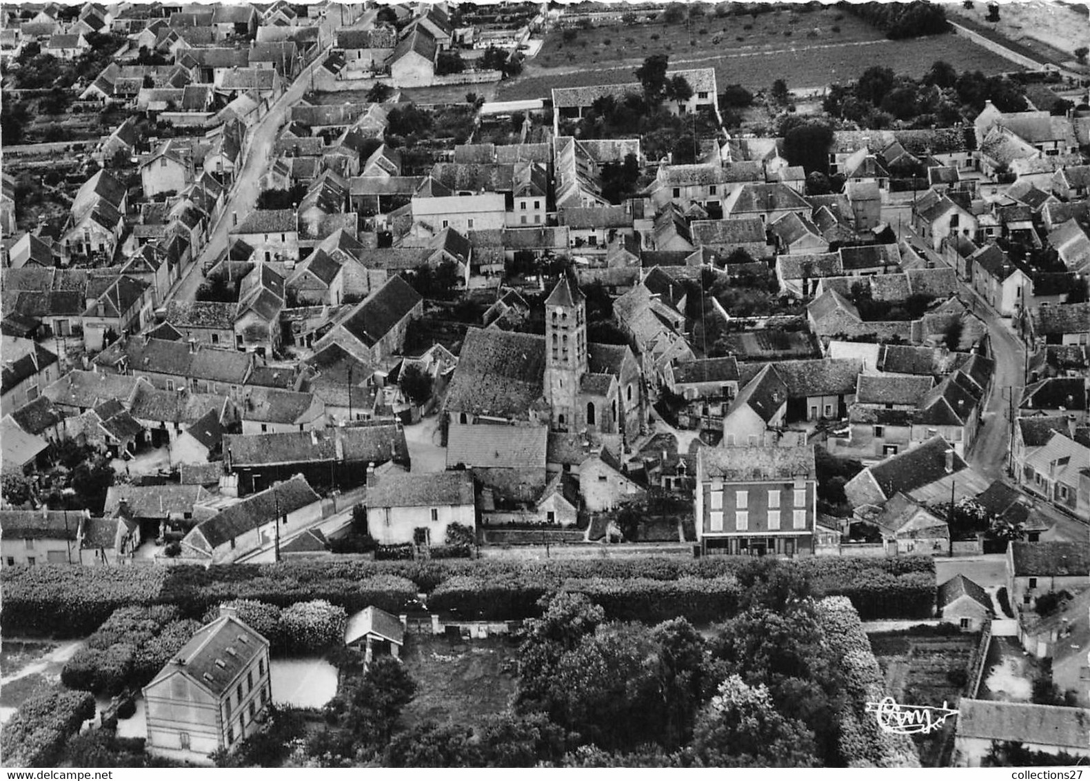 77-PERTHE-EN-GATINAIS- VUE AERIENNE - Perthes