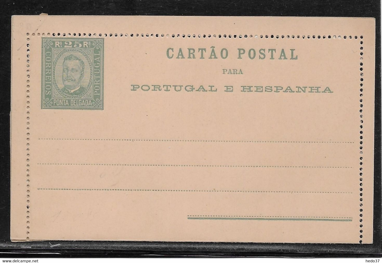 Portugal - Ponta Delgada - Entiers Postaux - Ponta Delgada