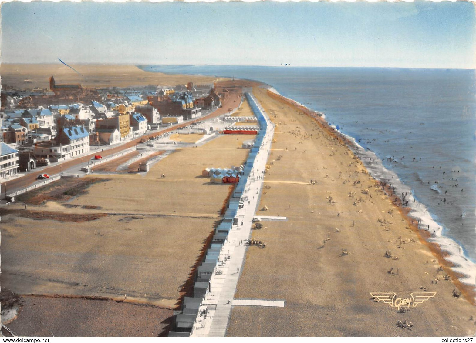 80-CAYEUX-LA PLAGE VUE DU CIEL - Cayeux Sur Mer