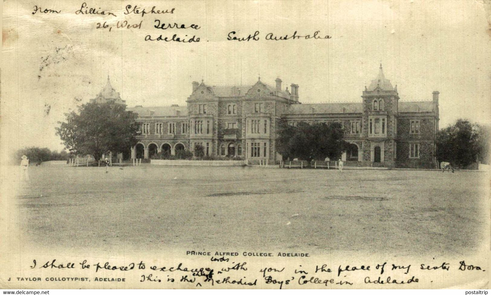 Adelaide - Prince Alfred College   AUSTRALIA - Adelaide