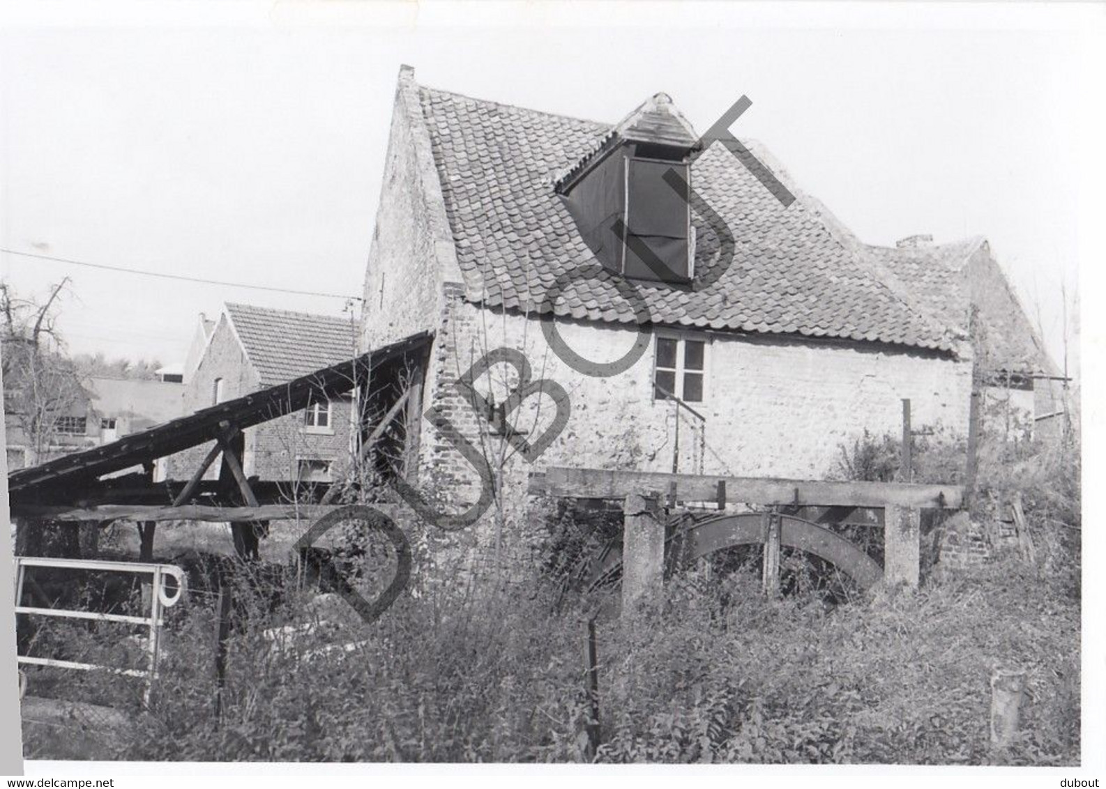 PETIT-HALLET - Molen / Moulin - Originele Foto Jaren '70 - Moulin Rassart (Q360) - Hannut