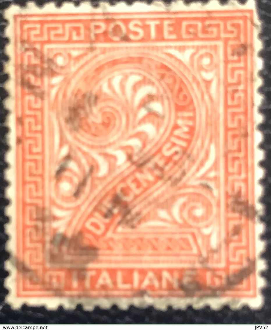 Poste Italiane - Italy - P5/17 - (°)used - 1865 - Michel 24 - Cijfertekening - Dienstzegels