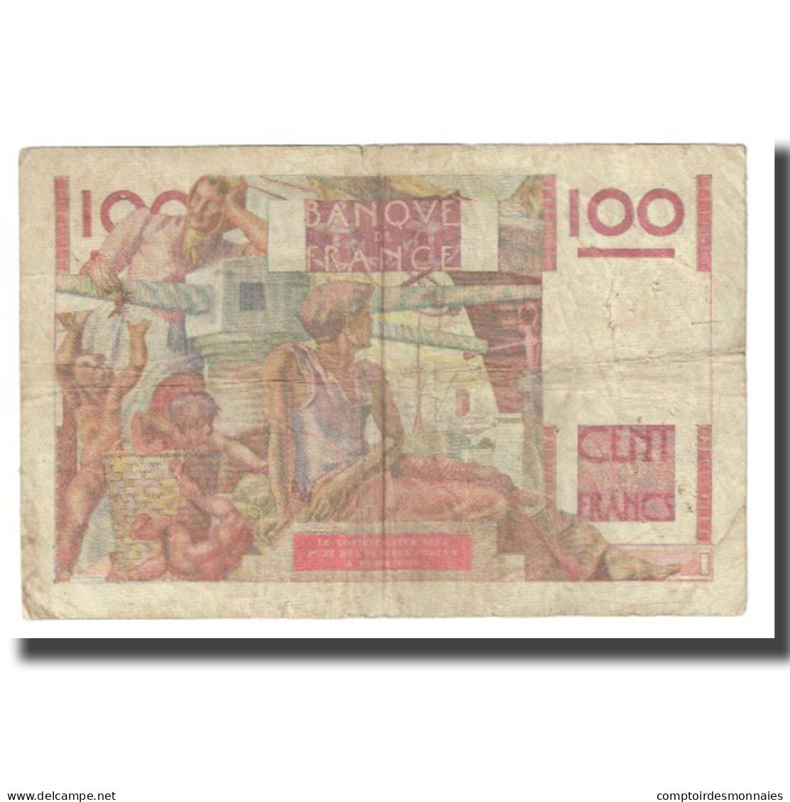 France, 100 Francs, Jeune Paysan, 1946, D AMBRIERES, GARGAM, 1946-05-31, TB - 100 F 1945-1954 ''Jeune Paysan''