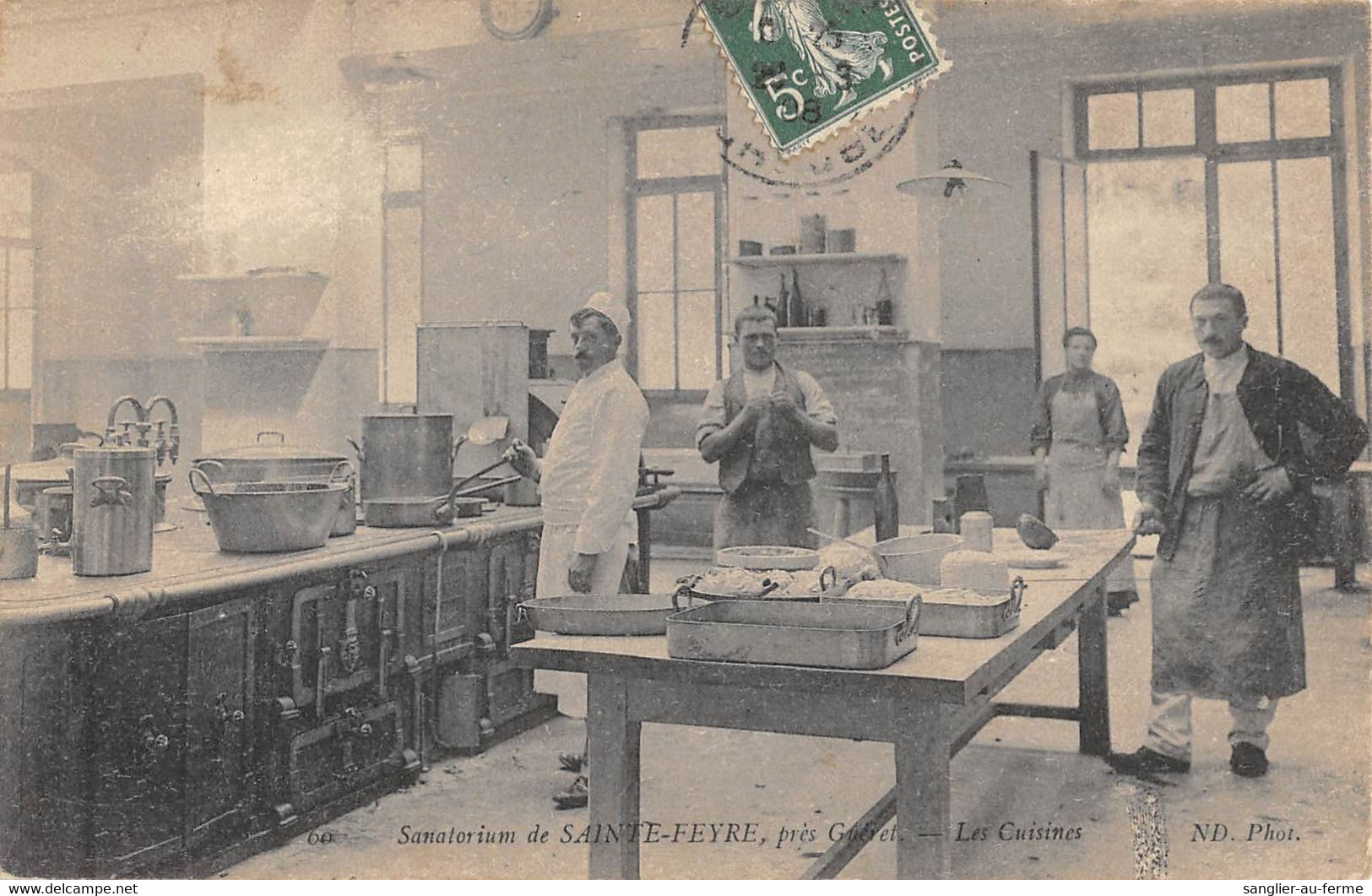 CPA 23 SANATORIUM DE SAINTE FEYRE PRES GUERET LES CUISINES - Sonstige & Ohne Zuordnung