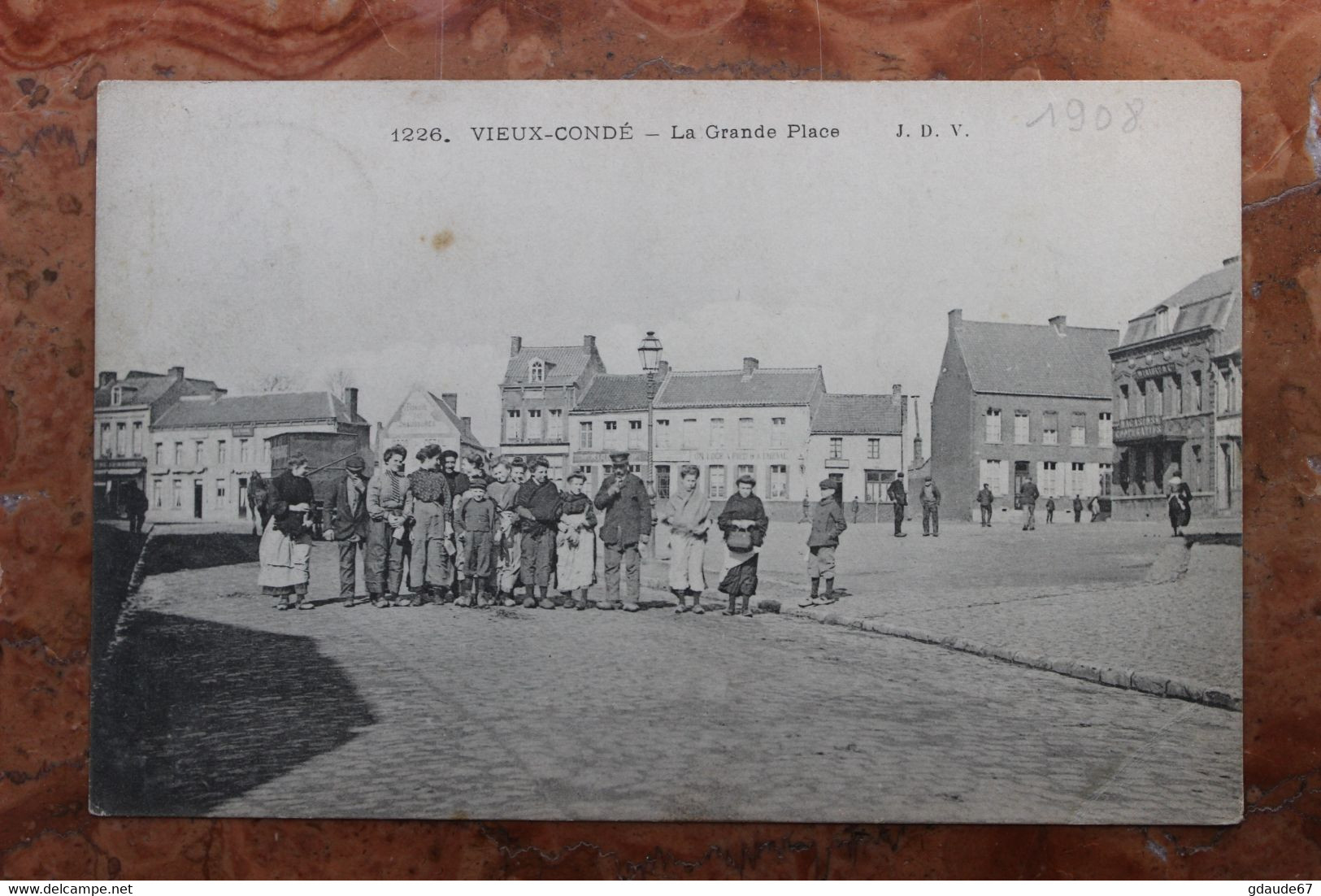 VIEUX-CONDE (59) - LA GRANDE PLACE - (ETAT) - Conde Sur Escaut